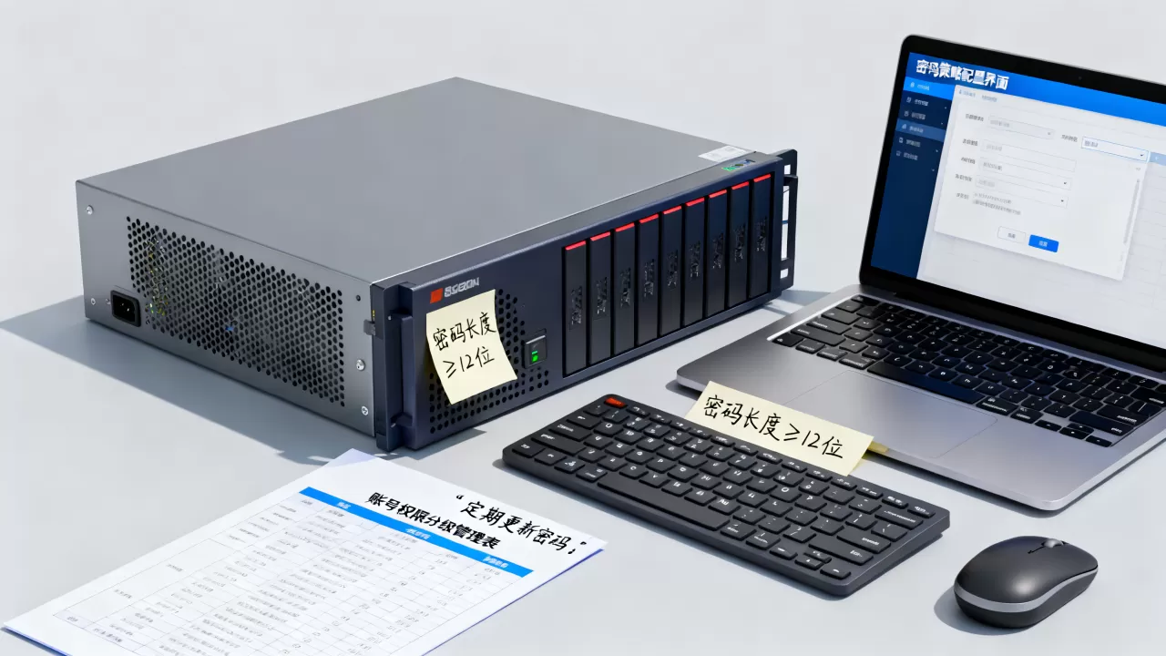 服务器密码策略与账号权限管理要点有哪些？如何配置安全策略？