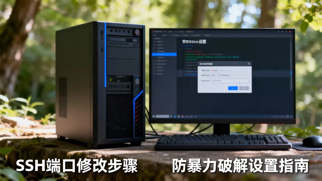 SSH端口怎么改最安全？登录方式如何设置防暴力破解？