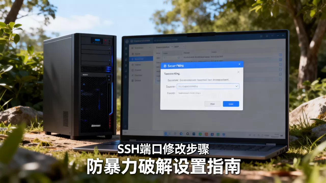 SSH端口怎么改最安全？登录方式如何设置防暴力破解？