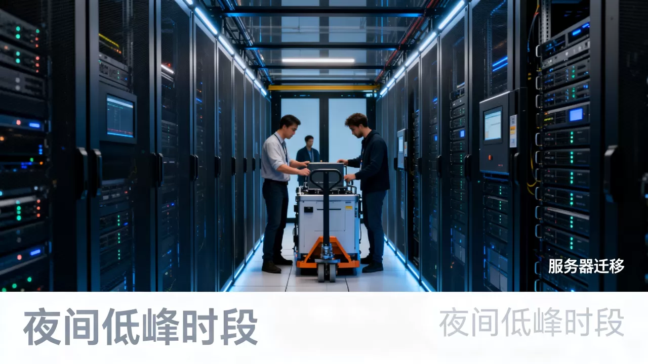 夜间低峰时段执行服务器迁移的利弊有哪些，如何权衡？