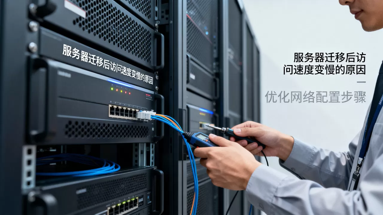 为什么服务器迁移后访问速度变慢了？，服务器迁移后网站打开慢怎么办