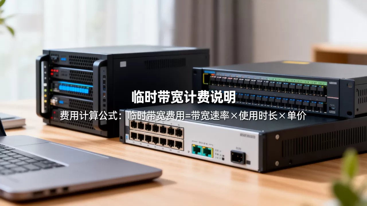 迁移期间临时带宽如何计费？费用计算公式是什么？