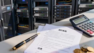 武汉服务器租用签长约,违约条款有哪些,续费怎么谈?