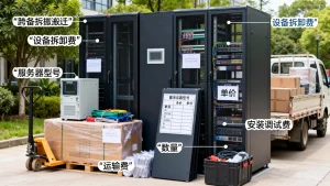 跨机房搬迁服务器费用构成有哪些，服务器搬迁报价明细包含哪些项目