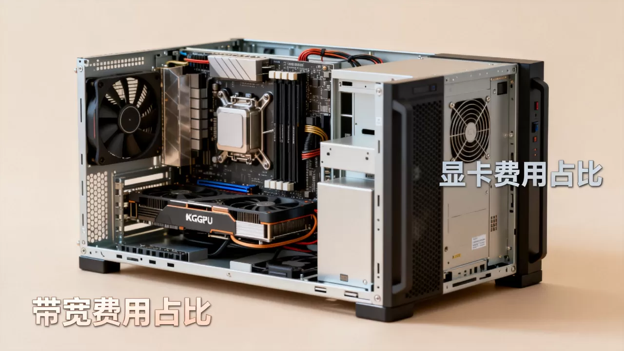武汉GPU服务器租用成本拆解后显卡与带宽各占多少，显卡费用占比高吗
