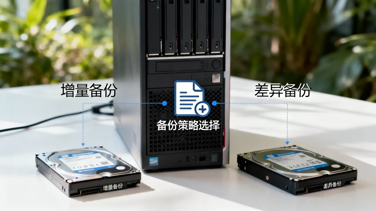 增量备份和差异备份有何区别?该如何选择,备份策略选哪个好? 增量备份和差异备份有何区别?该如何选择,备份策略选哪个好?