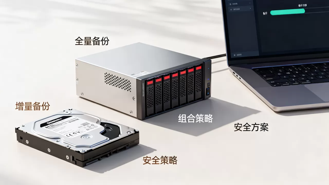 租用服务器如何做全量与增量备份的组合策略，备份方案怎么选最安全