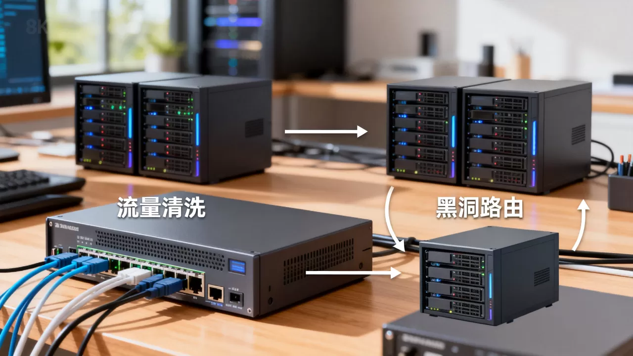 武汉DDoS防御方案里流量清洗与黑洞路由有什么区别,哪个好? 武汉DDoS防御方案里流量清洗与黑洞路由有什么区别,哪个好?