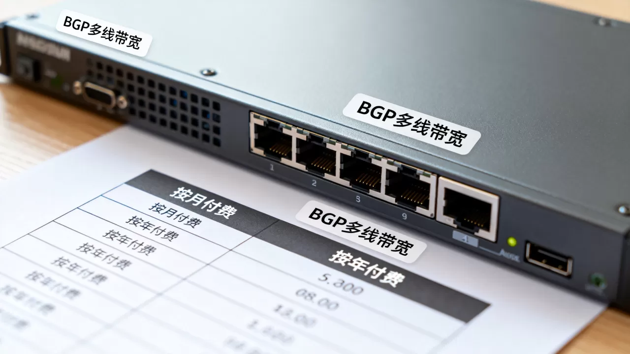 BGP多线带宽按月付费和按年付费到底哪个更划算,怎么选最省钱 BGP多线带宽按月付费和按年付费到底哪个更划算,怎么选最省钱