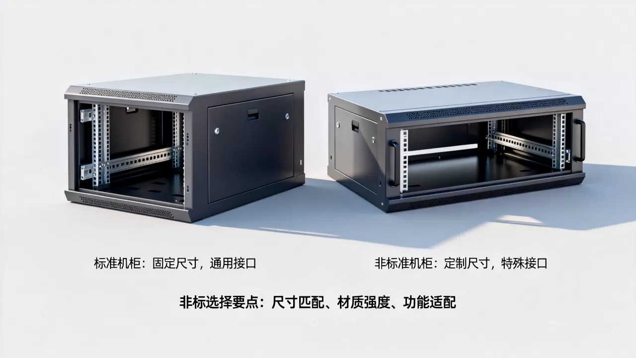 标准机柜和非标准机柜主要区别是什么,非标机柜如何选择 标准机柜和非标准机柜主要区别是什么,非标机柜如何选择