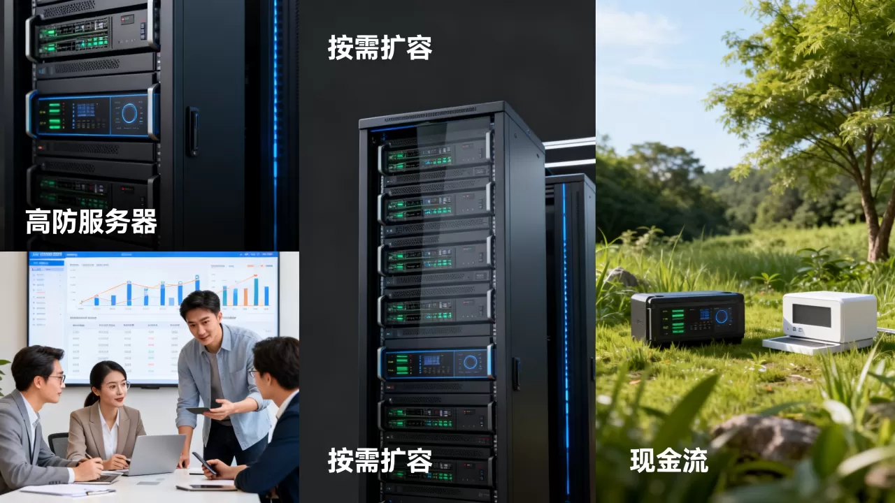 高防按需扩容对团队现金流意味着什么？高防服务器按需扩容怎么收费？