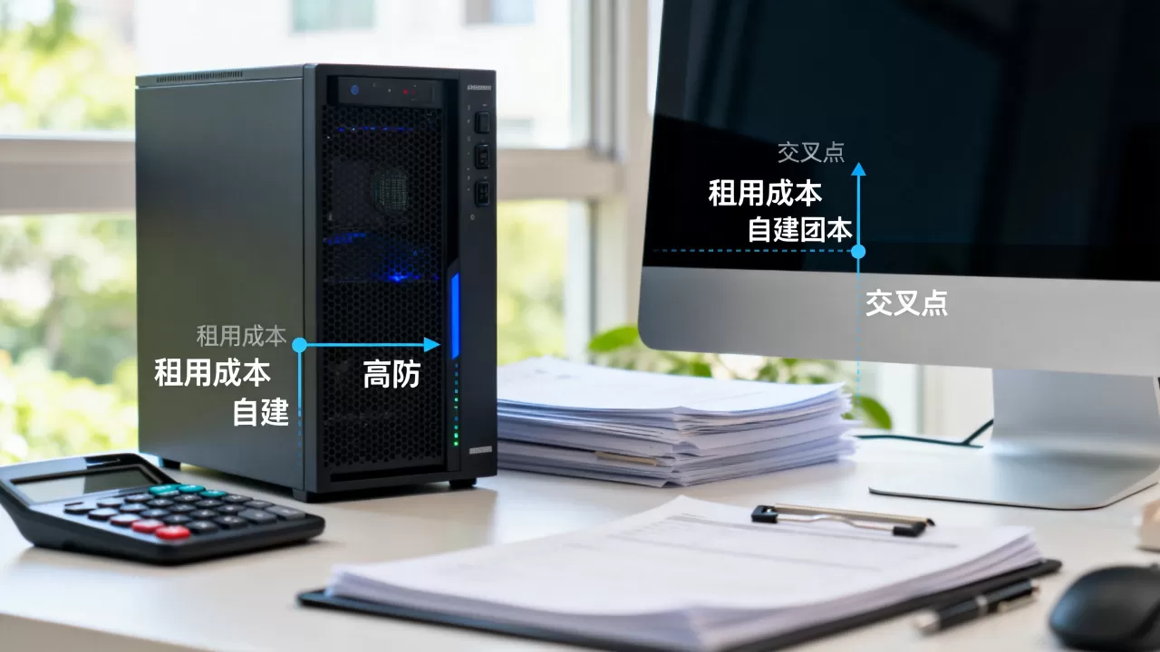 租用高防与自建团队的成本交叉点，哪种方案更划算？