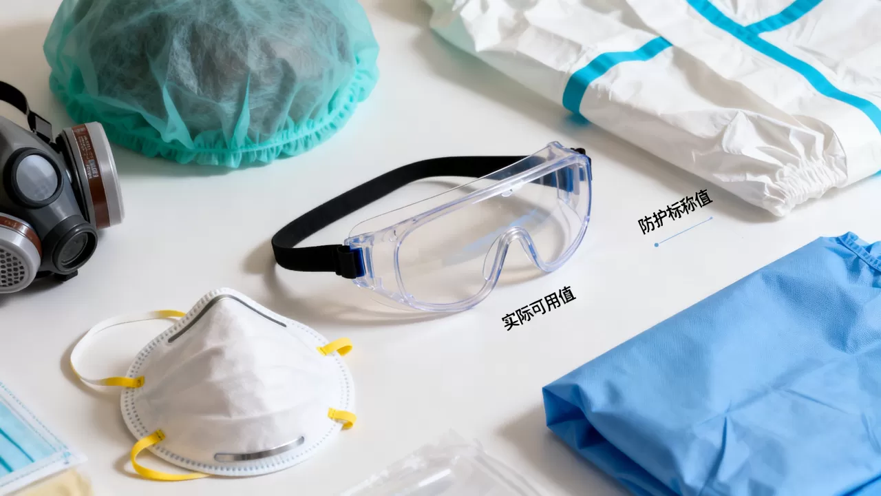 防护上限的标称值与可用值差别在哪，实际防护效果为何低于标称？
