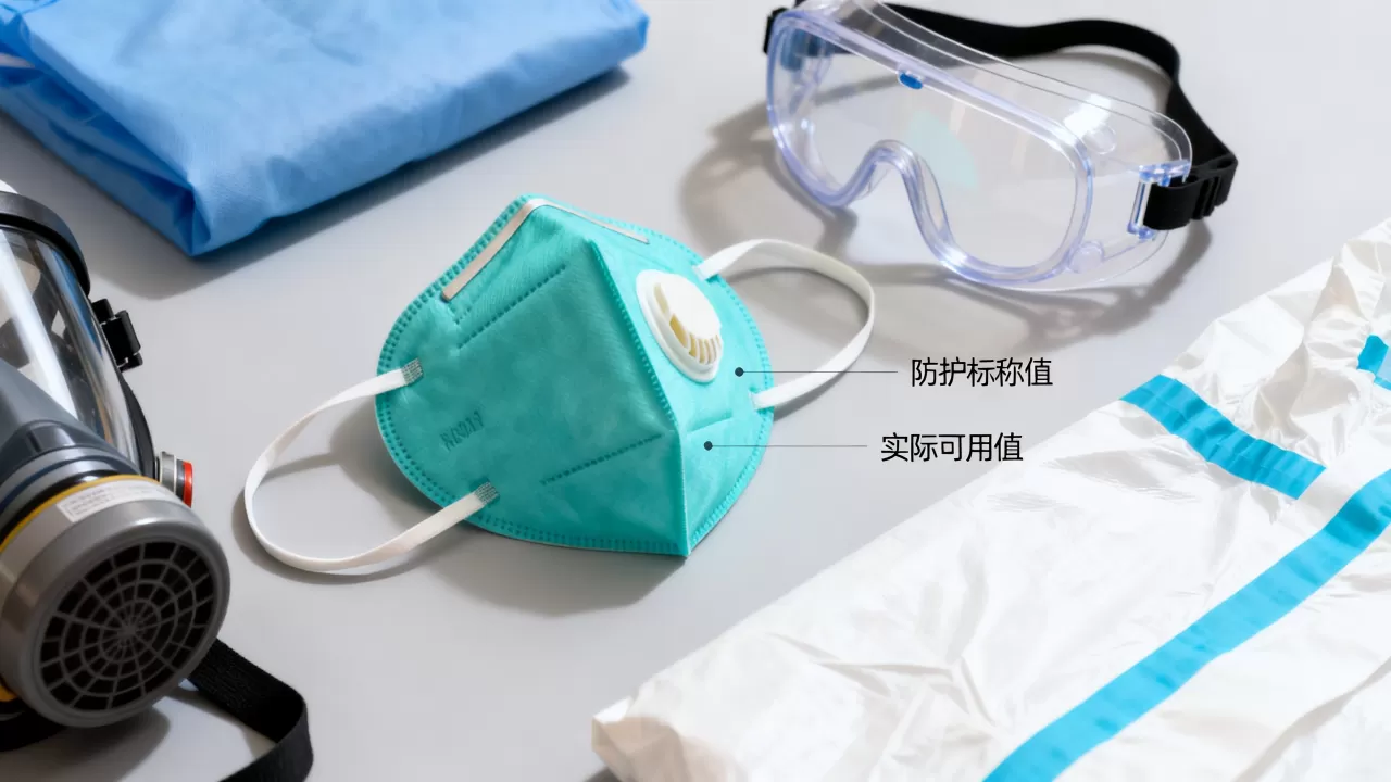 防护上限的标称值与可用值差别在哪，实际防护效果为何低于标称？