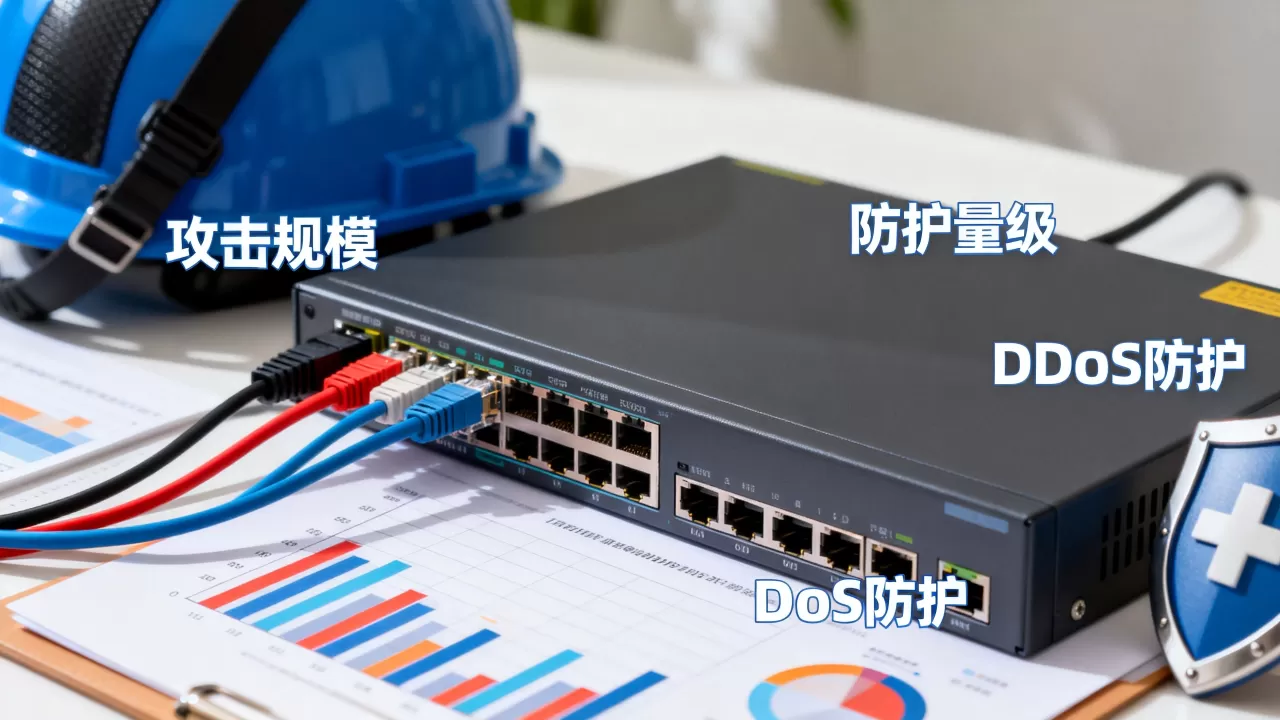 如何按实际攻击规模定防护量级？DDoS防护选型方法