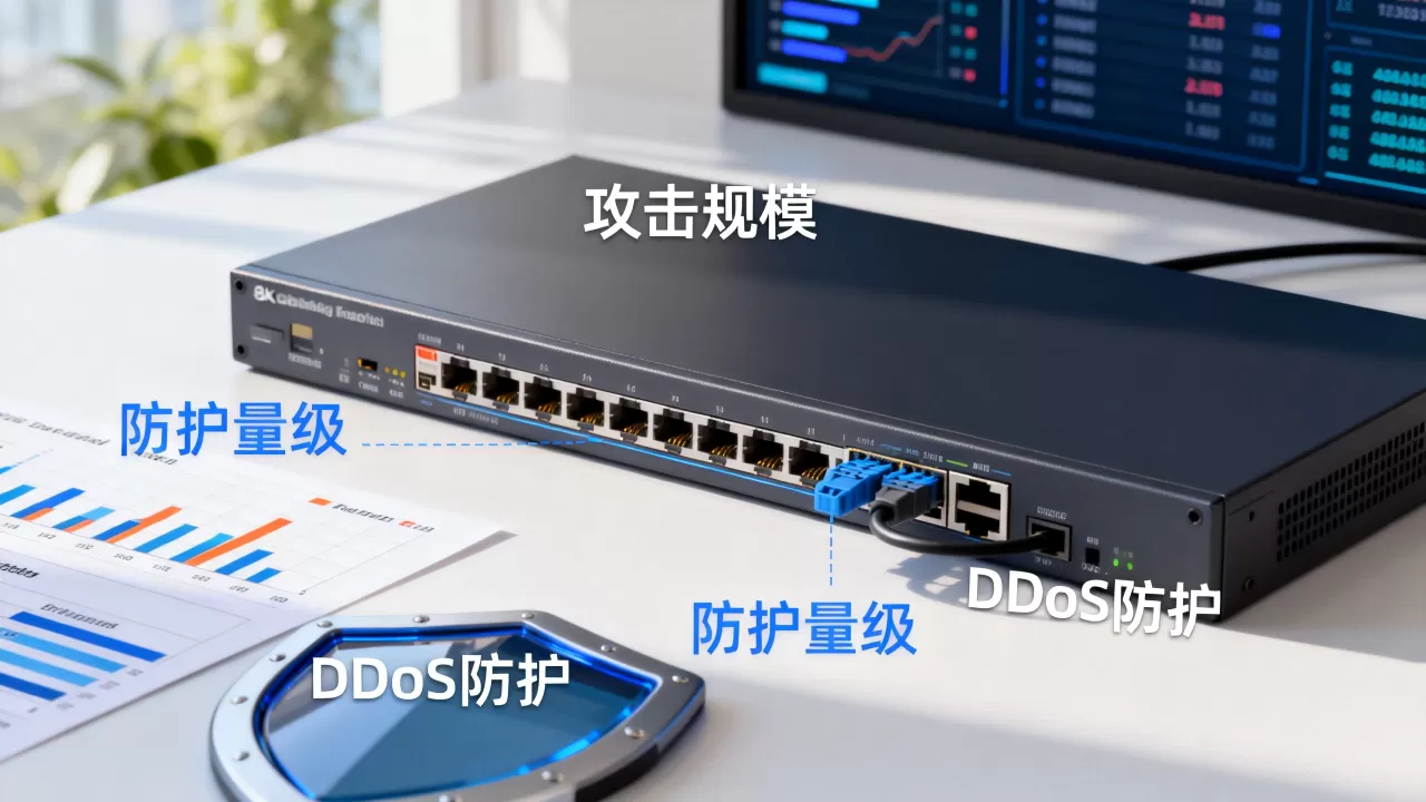 如何按实际攻击规模定防护量级？DDoS防护选型方法