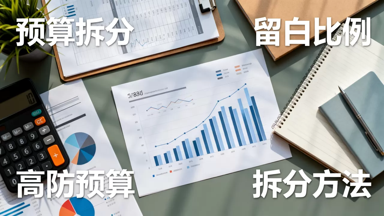年度高防预算如何拆分，留白比例多少合适，高防预算拆分方法，留白比例建议