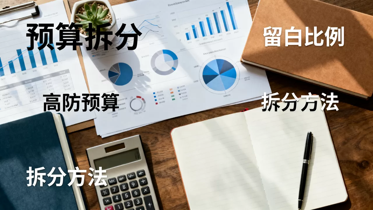 年度高防预算如何拆分，留白比例多少合适，高防预算拆分方法，留白比例建议