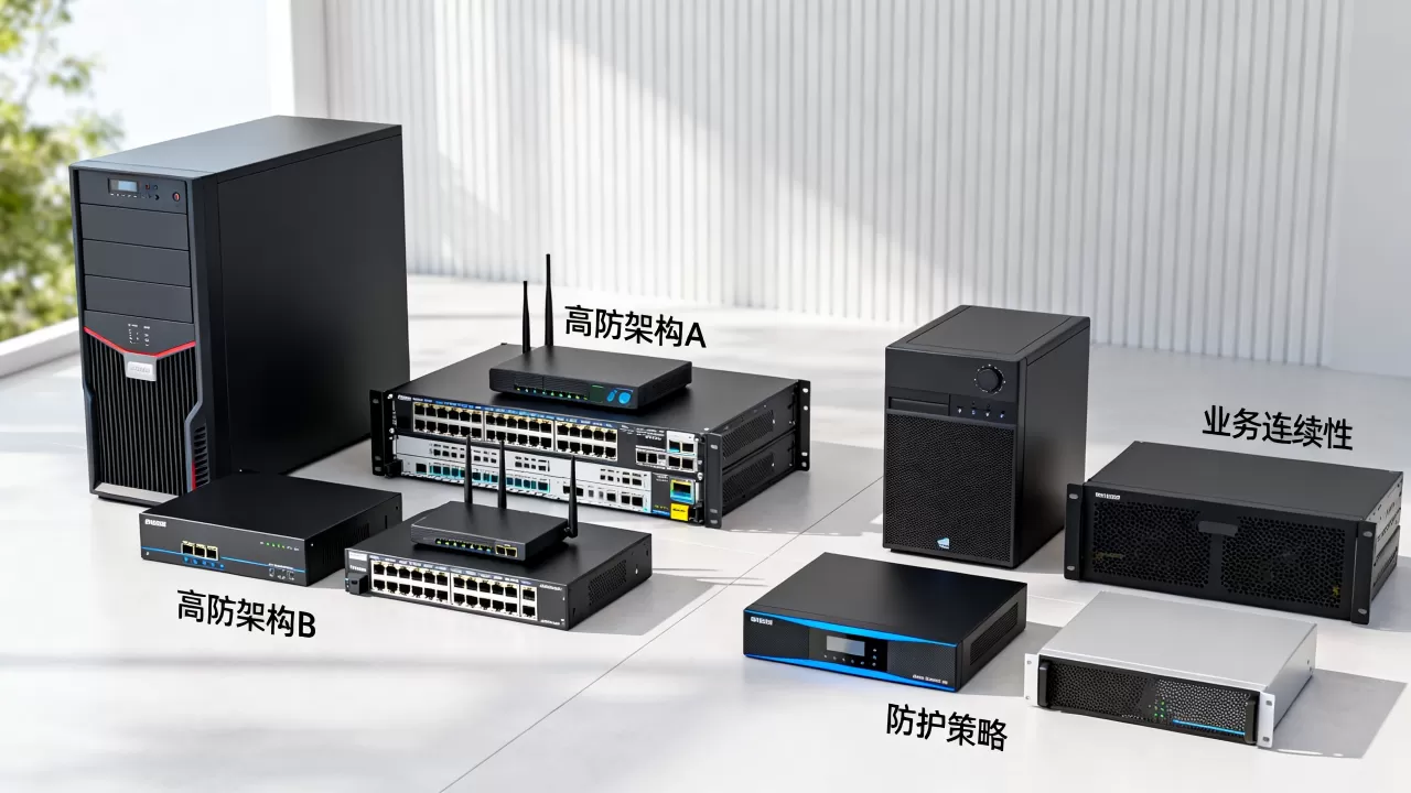 业务连续性要求下，两种高防架构怎么挑，高防服务器哪种好？