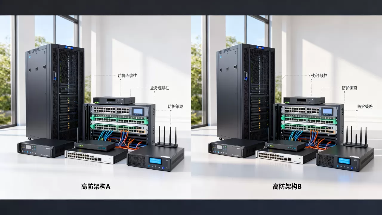 业务连续性要求下，两种高防架构怎么挑，高防服务器哪种好？