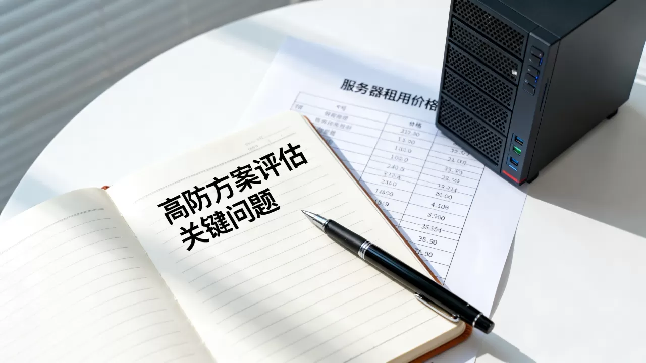 评估高防方案时该向供应商问什么?高防服务器租用多少钱一个月 评估高防方案时该向供应商问什么?高防服务器租用多少钱一个月
