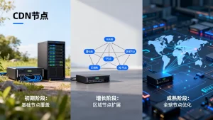 不同业务阶段对加速节点覆盖的要求差异是什么，如何按需配置CDN节点资源？