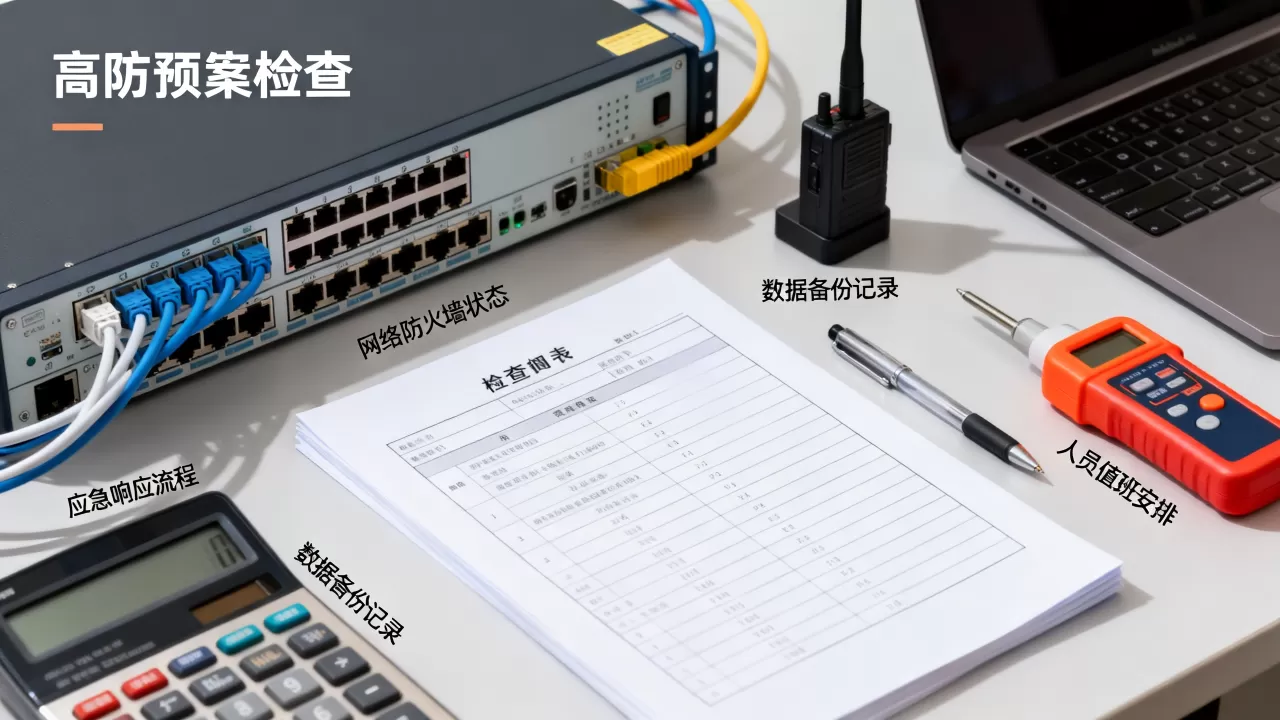 重大活动前高防预案需要检查哪些项目?高防预案检查清单有哪些? 重大活动前高防预案需要检查哪些项目?高防预案检查清单有哪些?