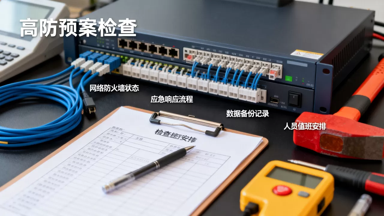 重大活动前高防预案需要检查哪些项目?高防预案检查清单有哪些? 重大活动前高防预案需要检查哪些项目?高防预案检查清单有哪些?