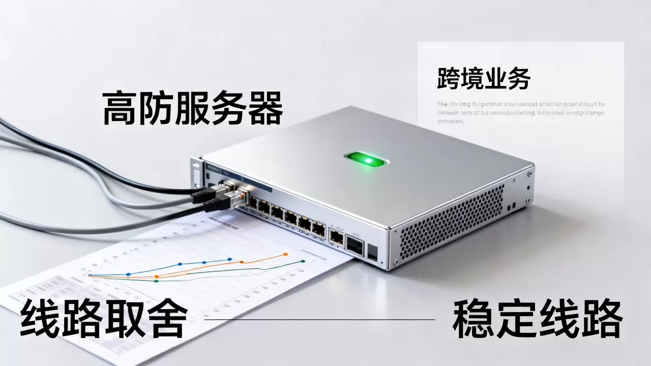 跨境业务高防服务器线路如何取舍？哪个高防线路最稳定？