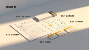 降级策略如何落地执行？预案中降级步骤详解，关键操作指南