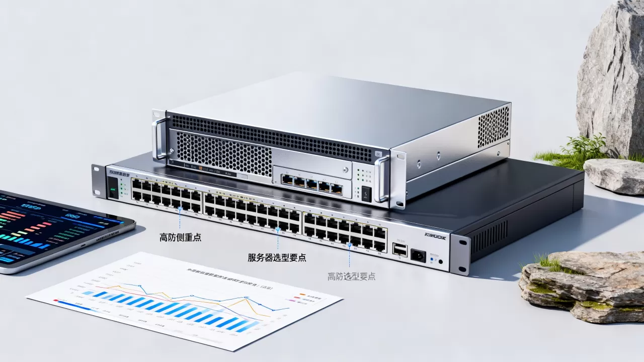 政务类业务选型高防的侧重点在哪？高防服务器怎么选？