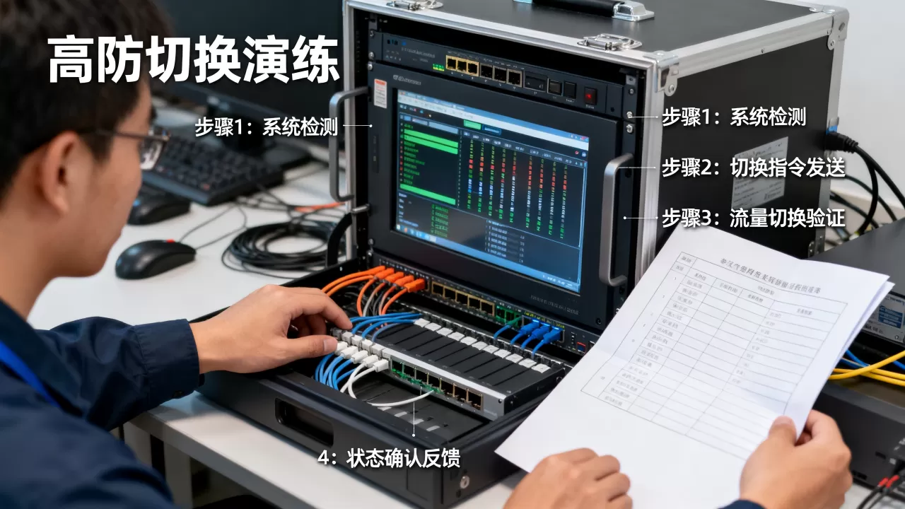 高防切换演练如何组织？高防切换演练流程步骤有哪些