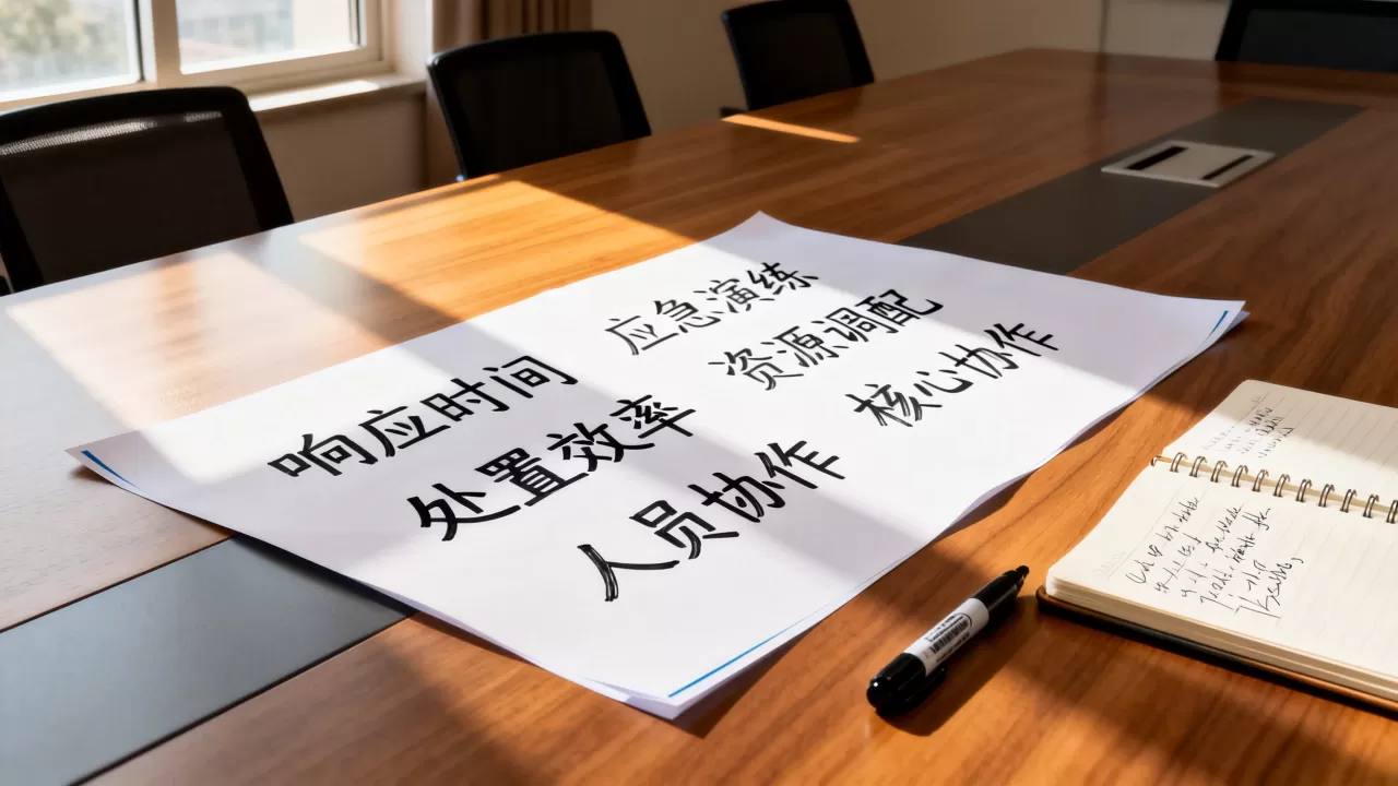 演练结束后复盘重点看哪些指标?应急演练复盘评估核心指标有哪些? 演练结束后复盘重点看哪些指标?应急演练复盘评估核心指标有哪些?