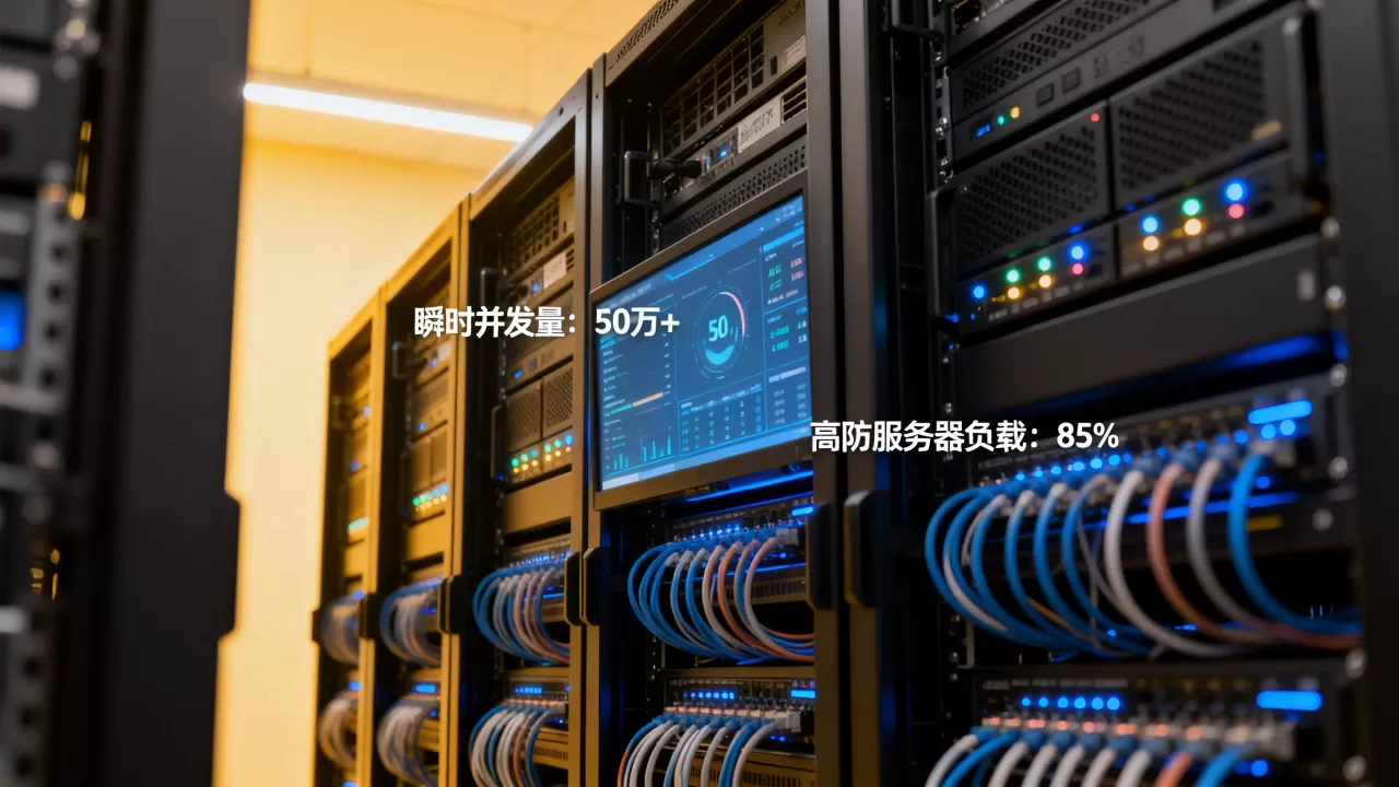游戏开服高峰高防服务器会崩吗?开服瞬时并发压力有多大 游戏开服高峰高防服务器会崩吗?开服瞬时并发压力有多大
