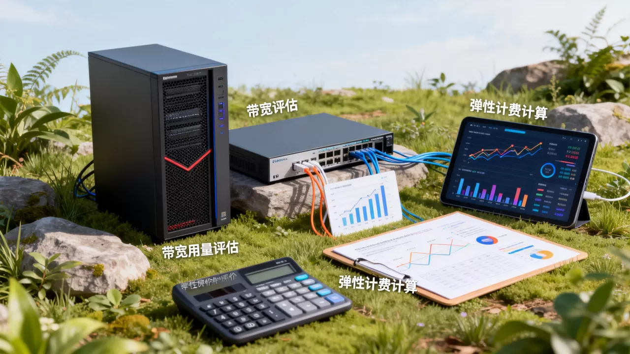 业务波动大时带宽如何按用量评估?弹性带宽按量计费怎么算更省 业务波动大时带宽如何按用量评估?弹性带宽按量计费怎么算更省