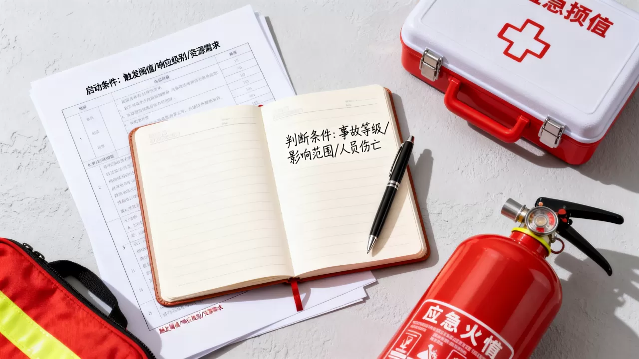 应急预案里该写清哪些判断条件？应急预案启动条件有哪些
