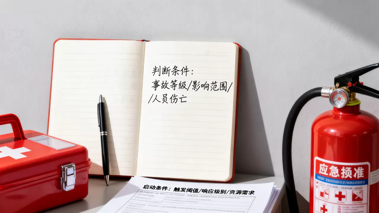 应急预案里该写清哪些判断条件？应急预案启动条件有哪些