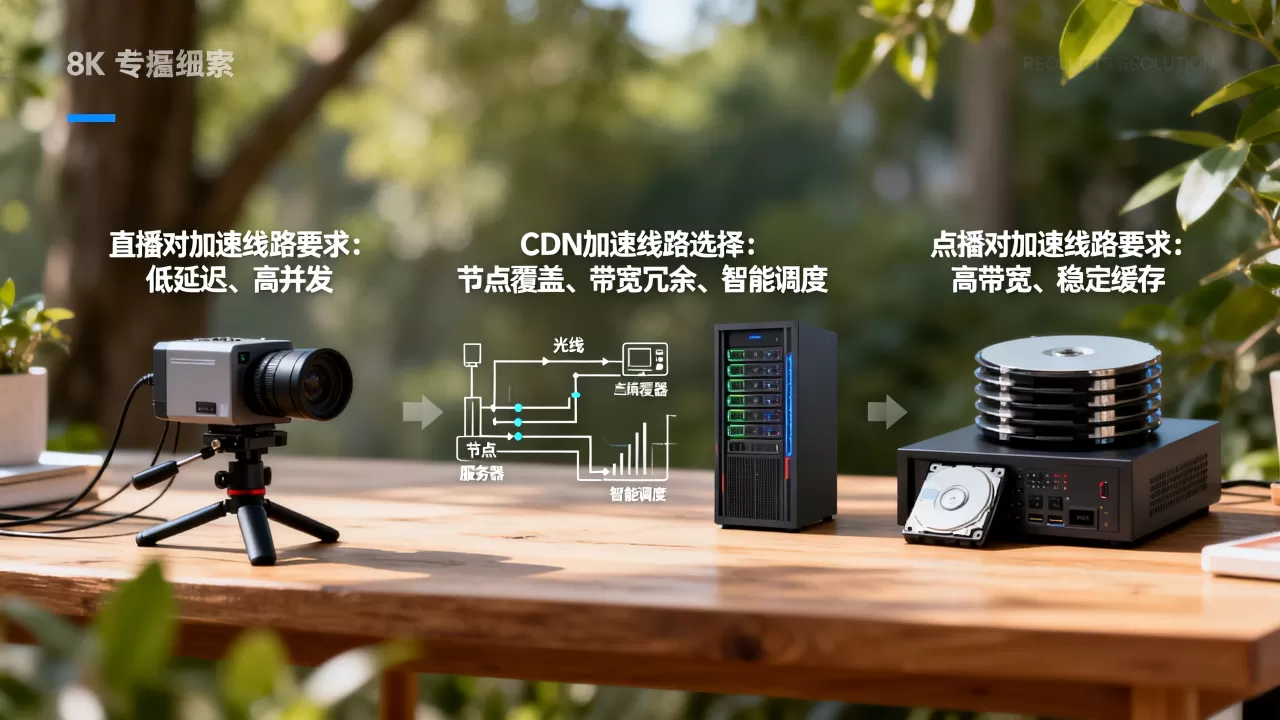 直播和点播对加速线路要求有何不同?CDN加速线路怎么选 直播和点播对加速线路要求有何不同?CDN加速线路怎么选