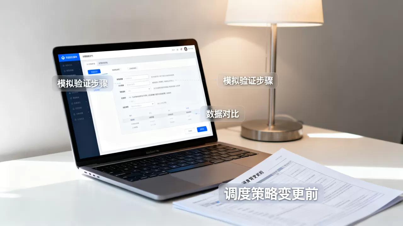 调度策略变更前如何做模拟验证?调度策略变更前模拟验证怎么做 调度策略变更前如何做模拟验证?调度策略变更前模拟验证怎么做