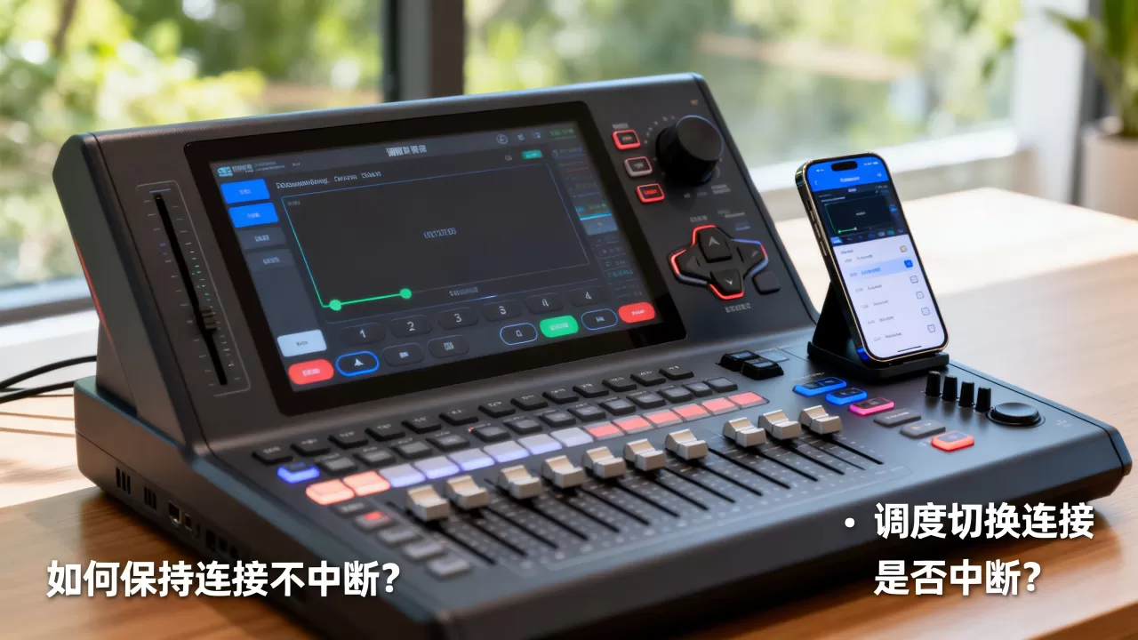 调度切换过程中连接会中断吗，如何保持连接不中断？