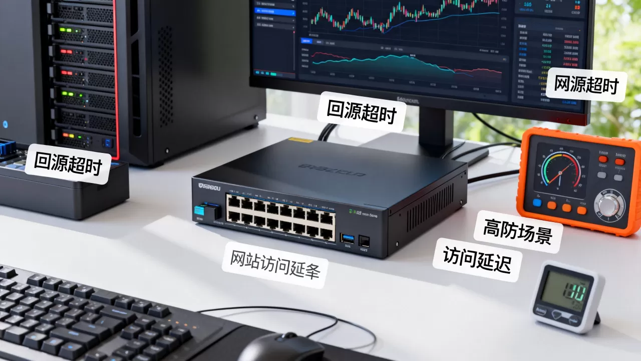 回源超时设置在高防场景下影响多大，网站访问延迟怎么办？