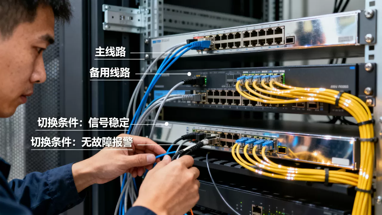 主备线路做到平滑互切需要哪些前提?主备切换的前提条件有哪些 主备线路做到平滑互切需要哪些前提?主备切换的前提条件有哪些