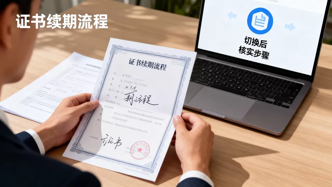 证书续期安排在切换后要重新确认吗,切换后证书续期安排如何核实 证书续期安排在切换后要重新确认吗,切换后证书续期安排如何核实
