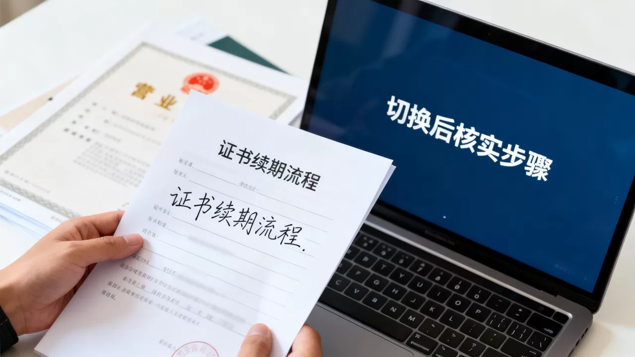 证书续期安排在切换后要重新确认吗,切换后证书续期安排如何核实 证书续期安排在切换后要重新确认吗,切换后证书续期安排如何核实