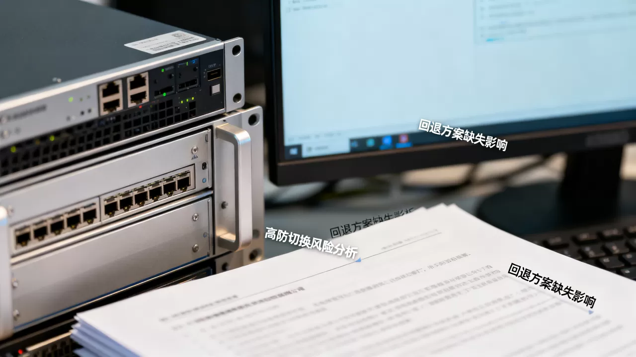 没留回退方案就切高防风险不小吗,高防切换无回退方案风险有哪些 没留回退方案就切高防风险不小吗,高防切换无回退方案风险有哪些