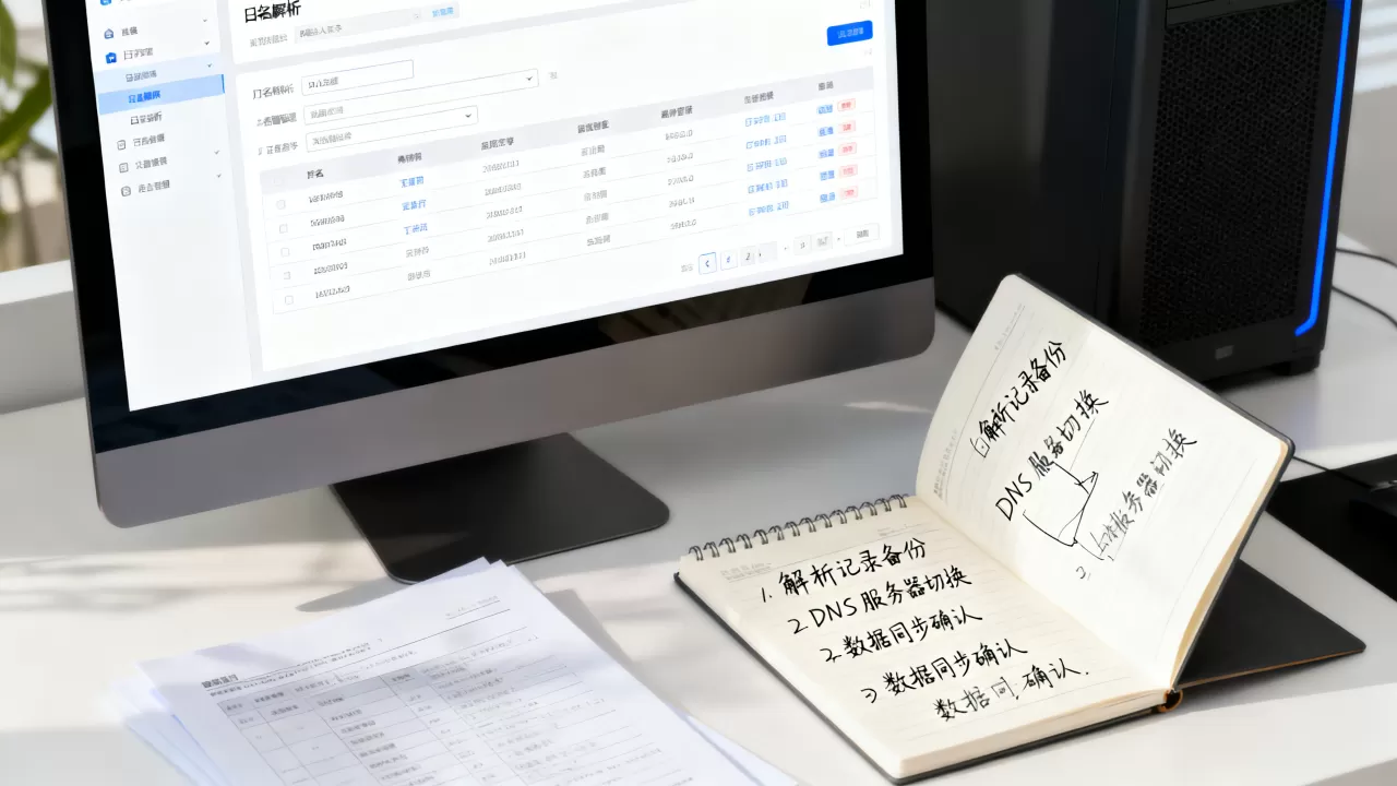 域名切换时解析商的配合事项有哪些？域名更换解析商需要注意什么