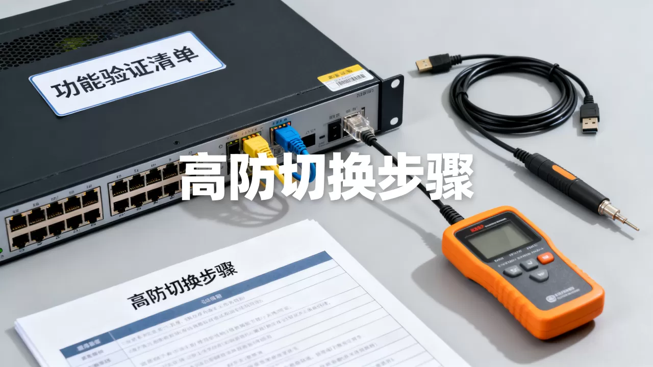 切换到高防后要逐项验证哪些功能清单?高防切换验证步骤详解 切换到高防后要逐项验证哪些功能清单?高防切换验证步骤详解