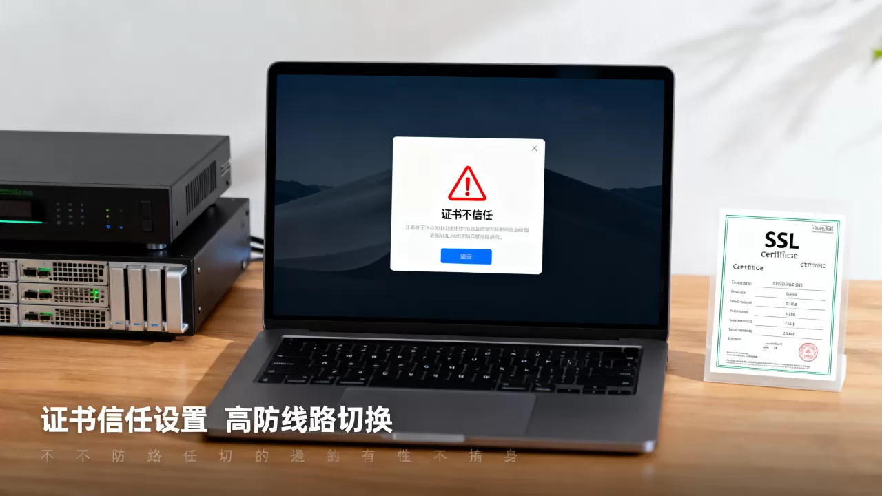 换到高防线路时如何避免证书告警,网站SSL证书不信任怎么办 换到高防线路时如何避免证书告警,网站SSL证书不信任怎么办