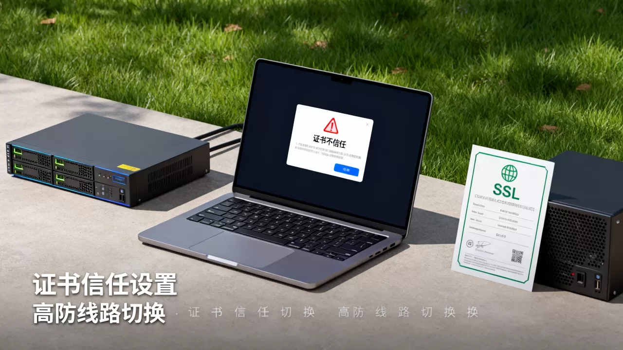 换到高防线路时如何避免证书告警,网站SSL证书不信任怎么办 换到高防线路时如何避免证书告警,网站SSL证书不信任怎么办