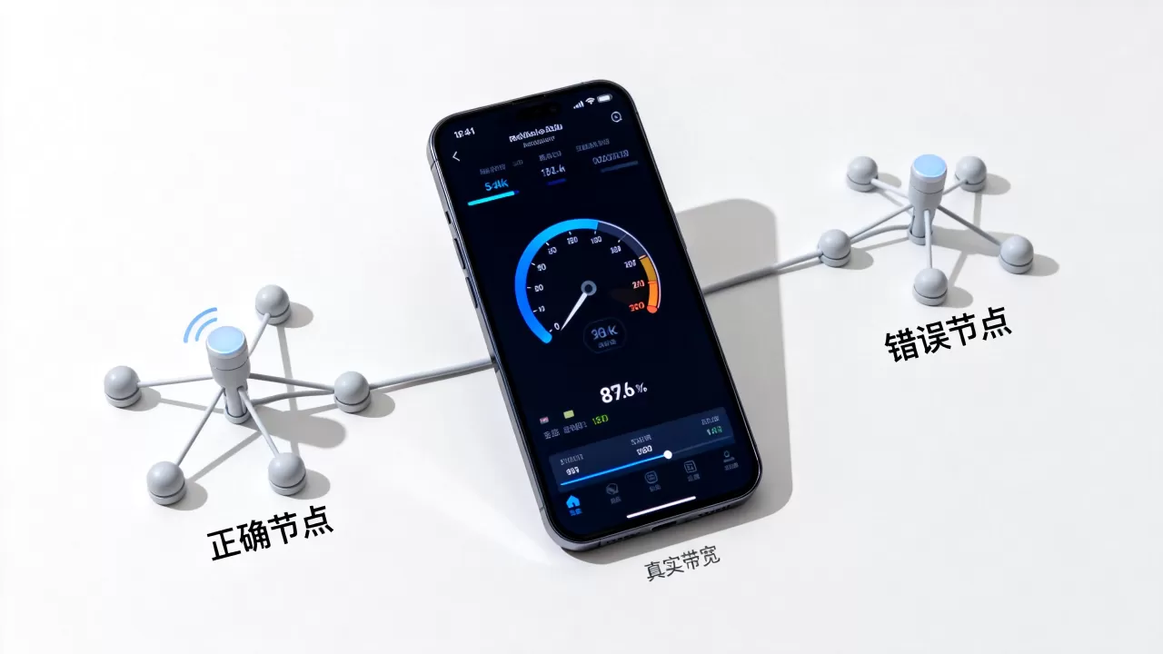 测速节点选得不对会误判真实带宽?测速节点怎么选才准确 测速节点选得不对会误判真实带宽?测速节点怎么选才准确